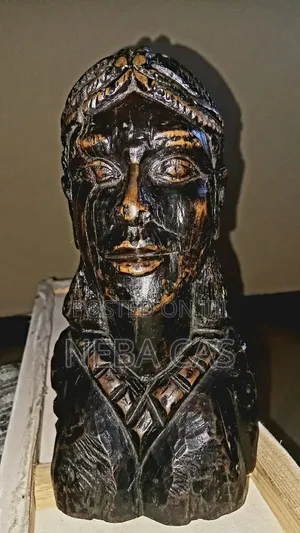 Beautiful Ethiopian Woman Sculpture