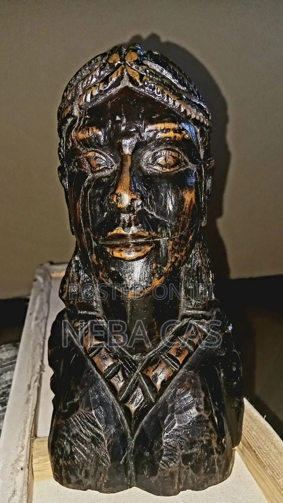 Beautiful Ethiopian Woman Sculpture