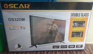 Oscar 32"Inch Tv Led Ddouble Gelas Tv