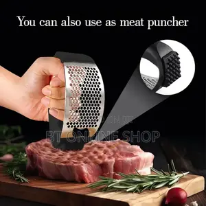 2 in 1 Garlic Press Chopper