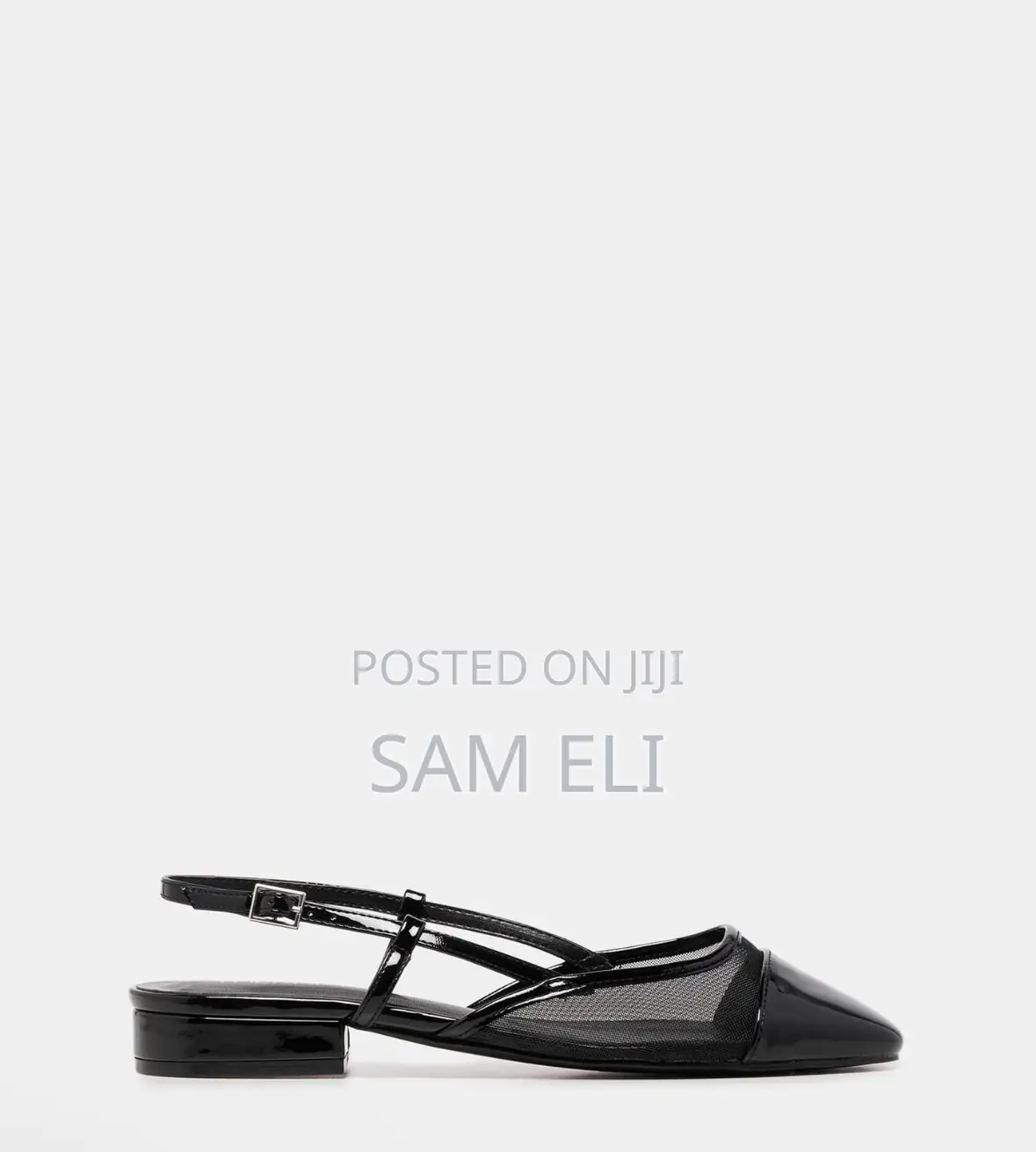 Black Flats Size 37