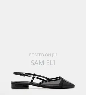 Black Flats Size 37