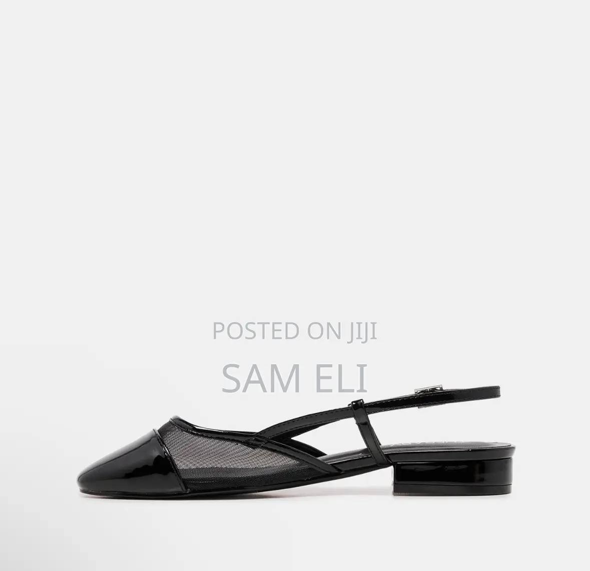 Black Flats Size 37