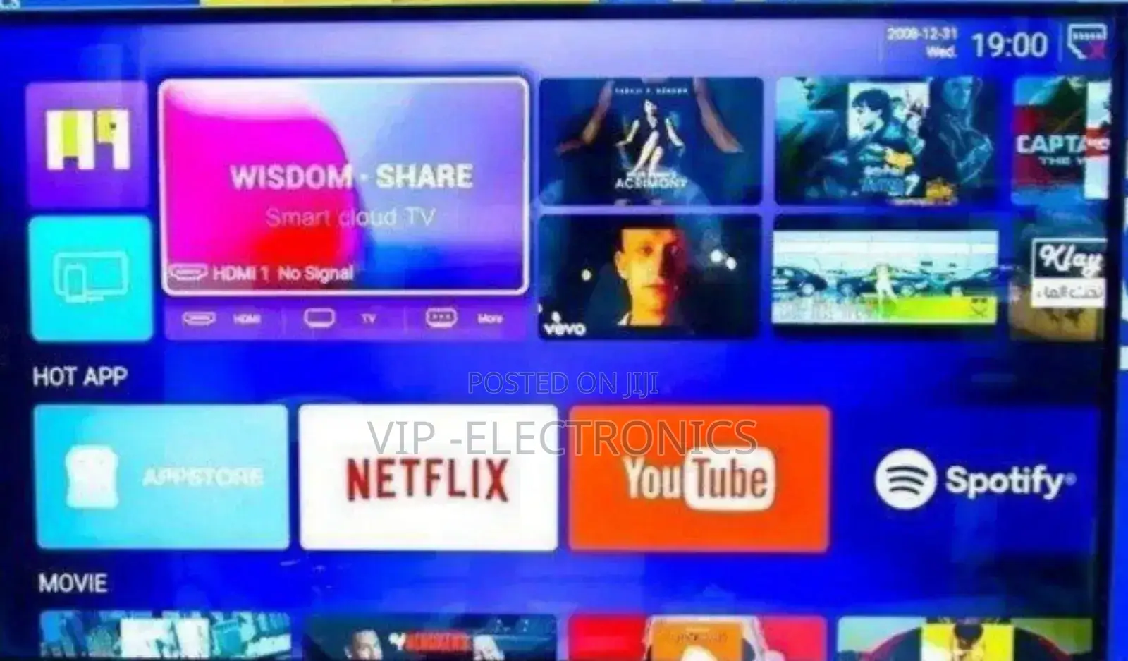 Haki 50"Inch Tv Smart Android Tv