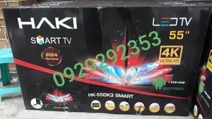 Haki 55"Inch Tv Smart Android Haki Tv