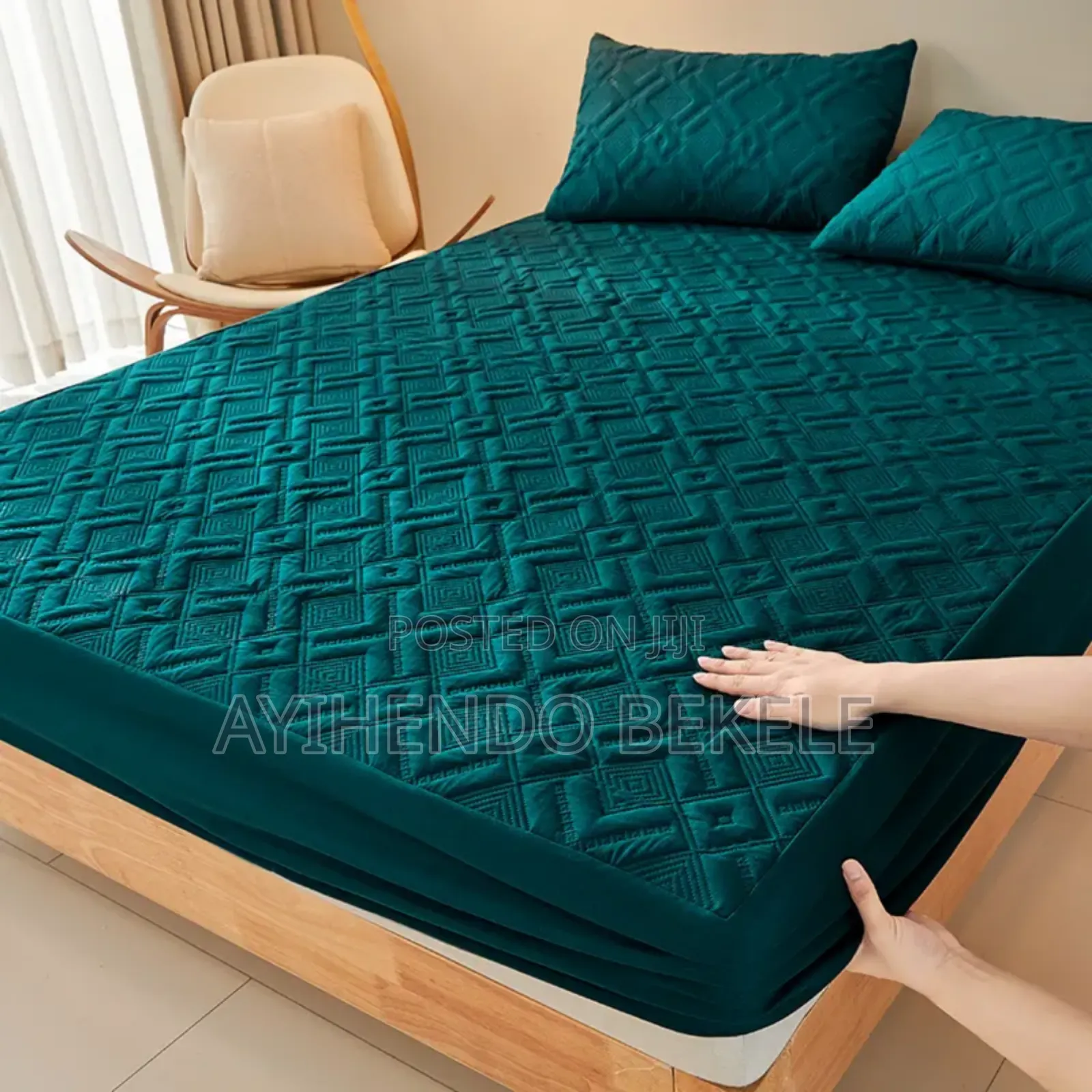 ዉሀ የማያስገ ባየፍራሽ ልብስ (Waterproof Matress Cover)
