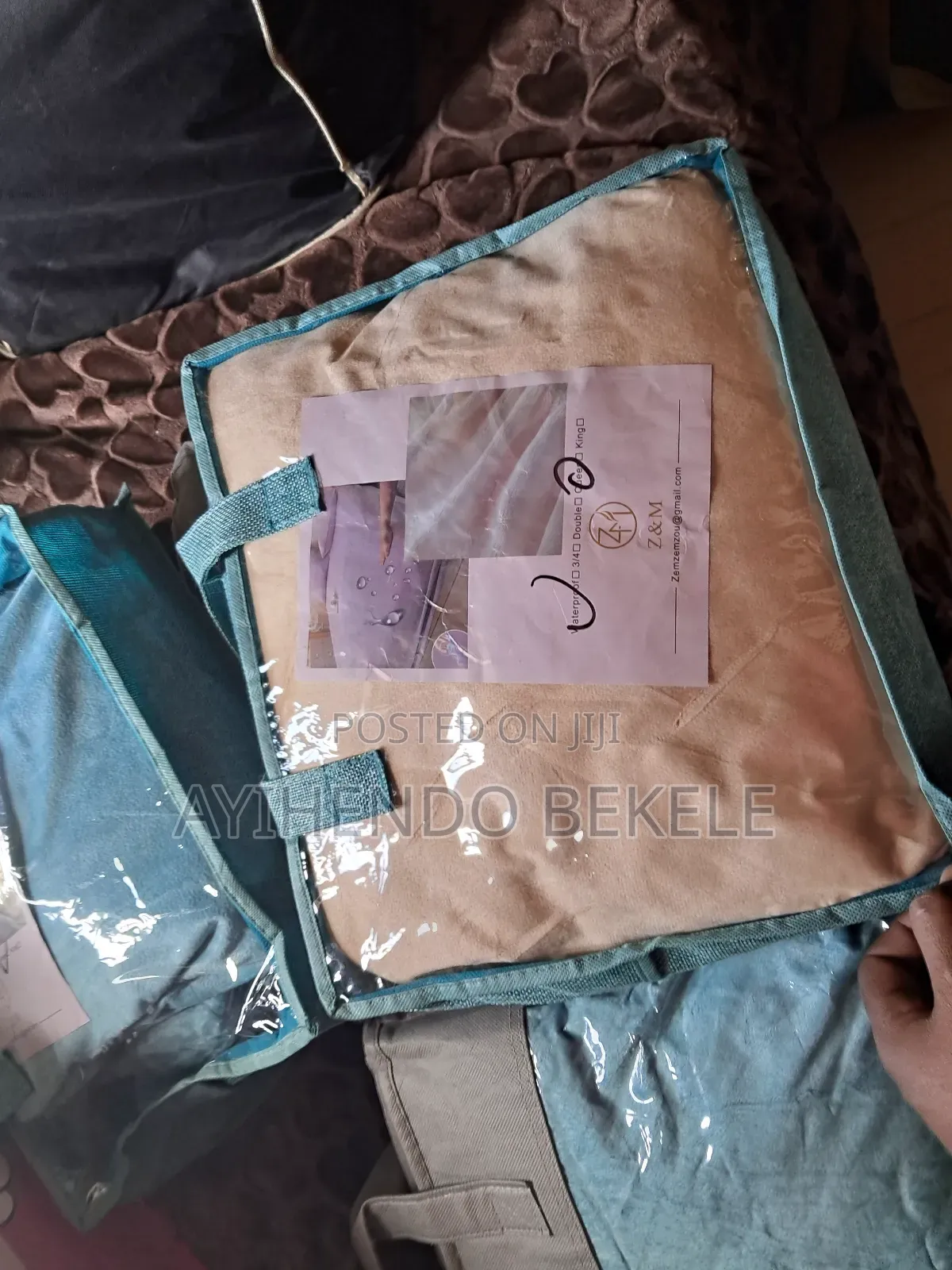 ዉሀ የማያስገ ባየፍራሽ ልብስ (Waterproof Matress Cover)