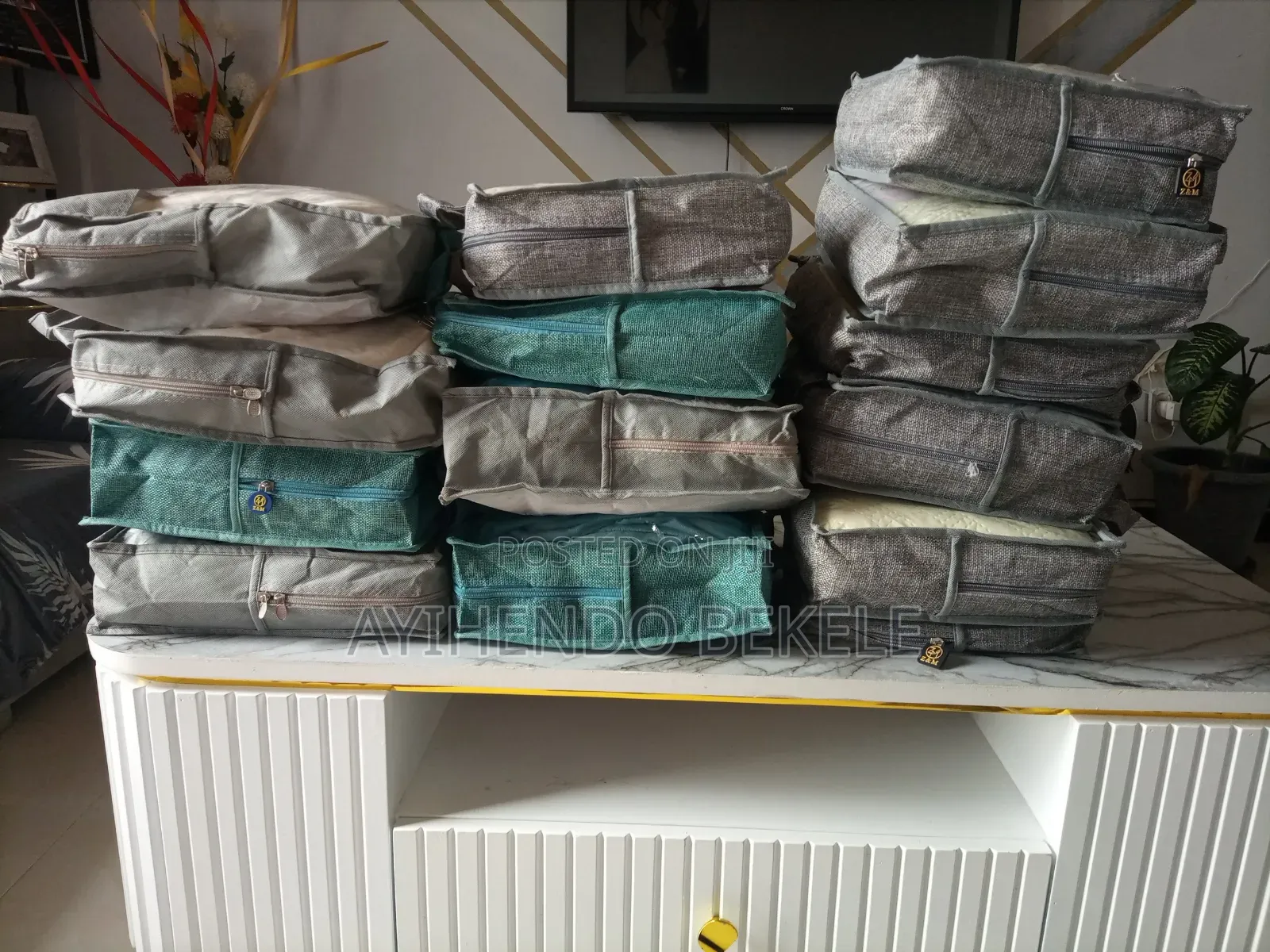 ዉሀ የማያስገ ባየፍራሽ ልብስ (Waterproof Matress Cover)