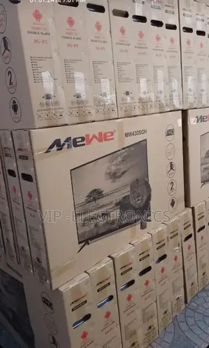 Mewe 43"Inch Tv Smart Android 13.0 Nwe 2025 Tv