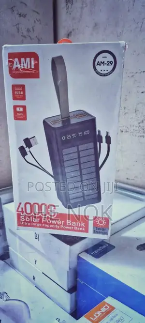 Ami (Am-29) 40000mah Solar Power Bank