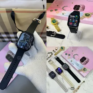 የሴት Smart Watch + Extra Watch + Jewellery Sets + Extra Strap