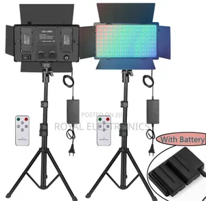 Professional Bi-Color RGB Fill Light With 2 Meter Stand