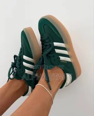  #Adidas  #Samba #Xlg "Green Gum" Shoes for Woman