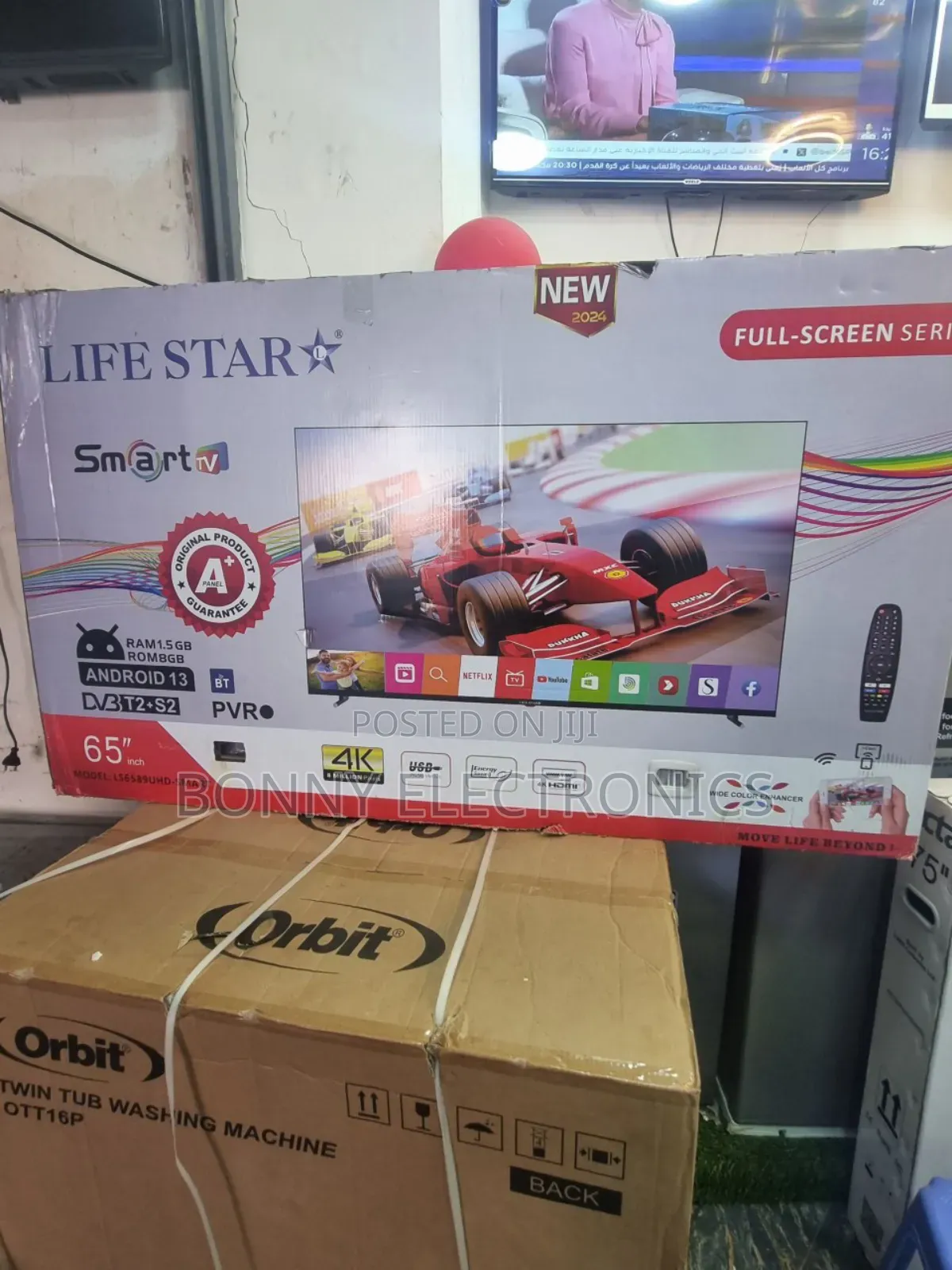 Life Star High Quality- TVS – Crystal Clear Picture 55"