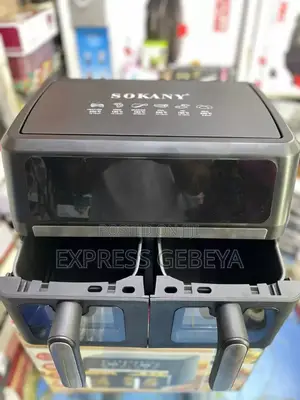Air Fryer ኤር ፍራየር Sokany 5.5 + 5.5 Liters11 Liters