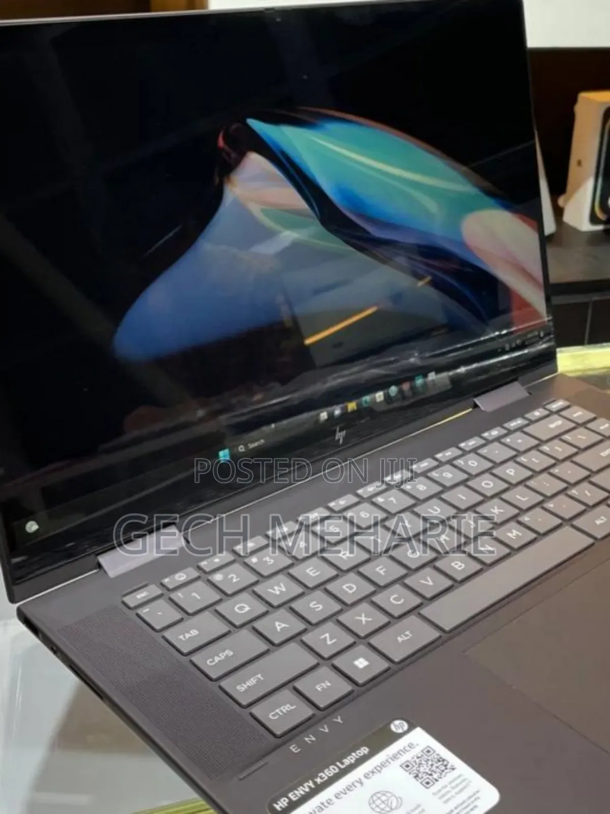 New Laptop HP Envy X360 16GB AMD Ryzen 7 SSD 512GB