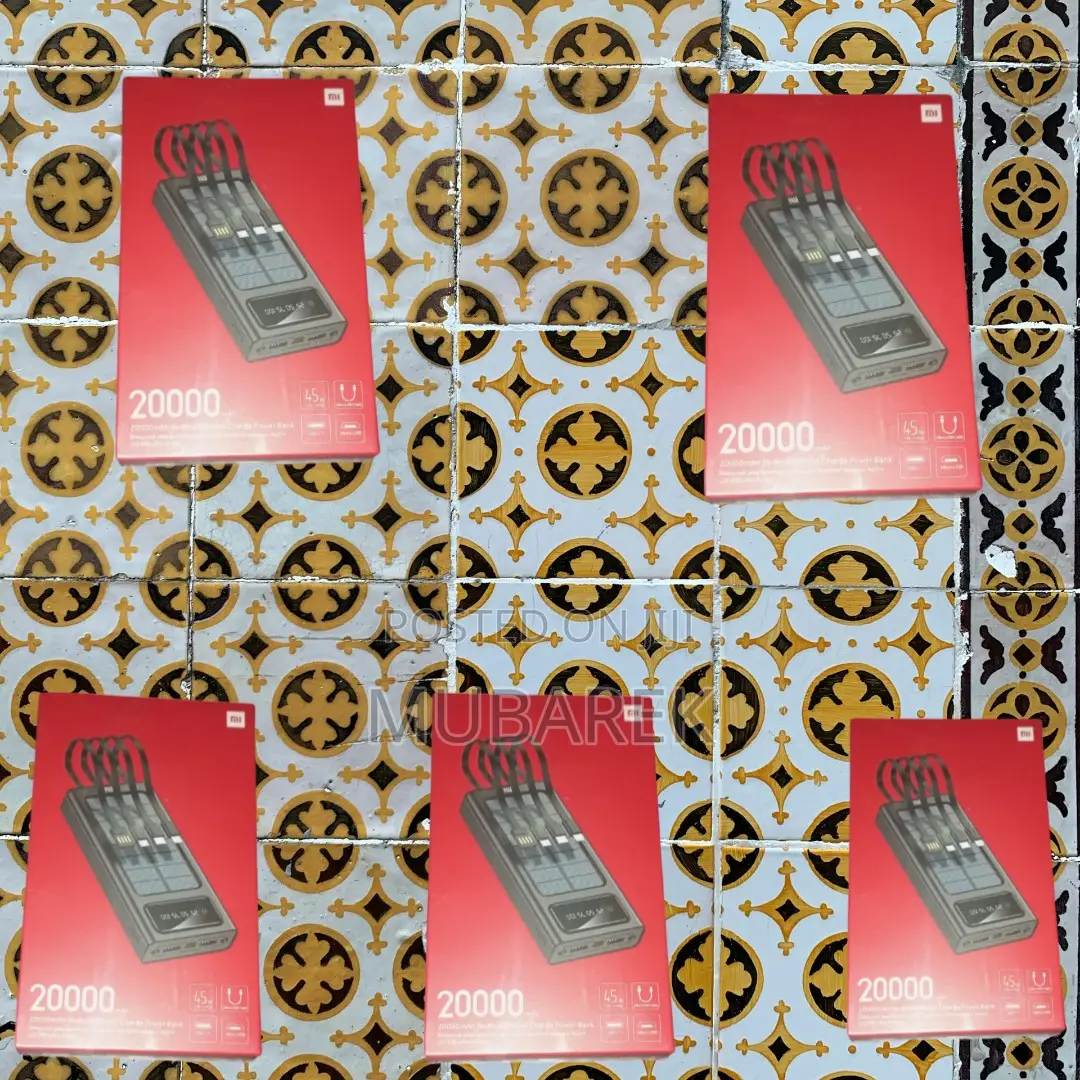 Mi 20000mah Power Bank - Includes Charging Lead