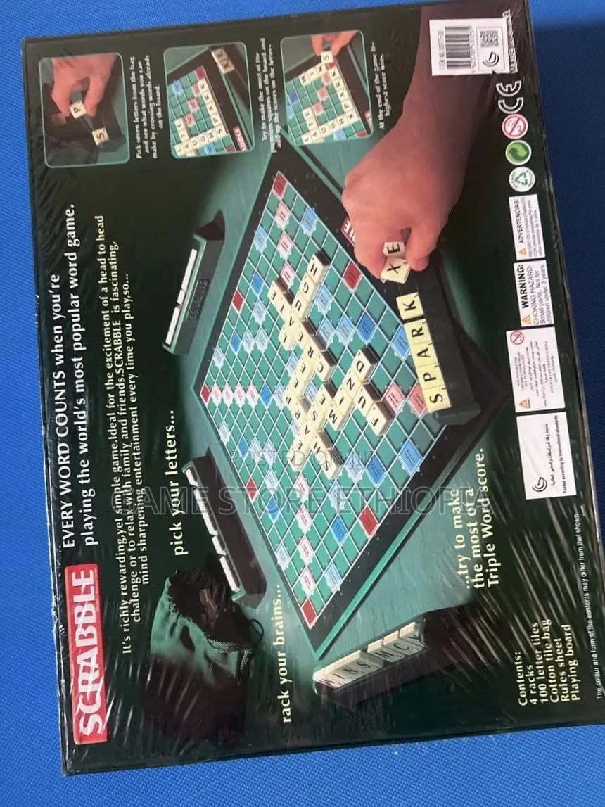 Scrabble Family, Office Game Enhance Your English Vocabulary