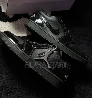 Nike Air Jordan 1 Se Patent Elephant #Low Shoes for Men's