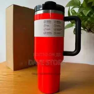 Double Layer Stainless Still Isolated Tumblers With Straw