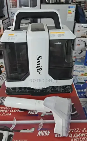 Sonifer Vacuum Cleaner Wet Dry የምንጣፍ ሶፋና የመኪና ወንበር ማፅጃ ማሽን