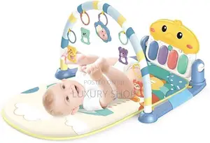 2-in-1 Baby Play Mat Gym
