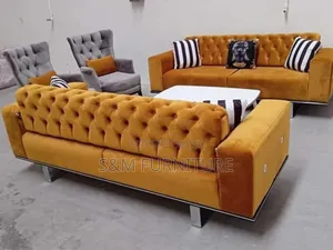 Slouchy Sofa Set With Attractiveness.