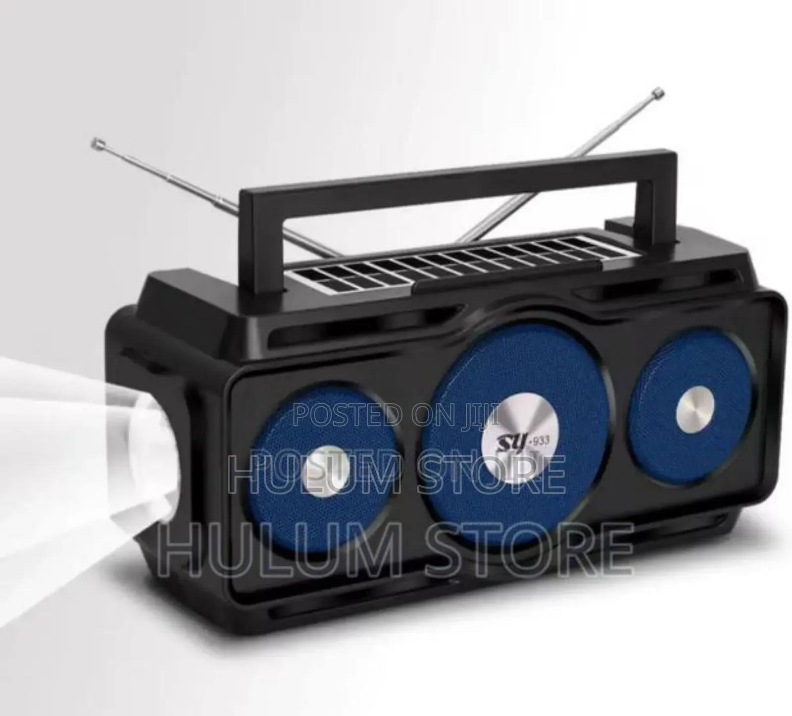 New Dual Solar Bluetooth Speaker