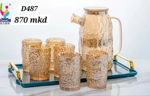Quality 7pieces Jug With 6 Glasses