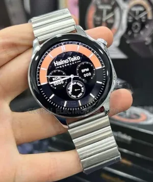 Silver Color Germany Amoled Smart Watch With 3 Strap