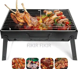 Foldable Barbecue Grill With Stand
