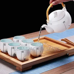 Bamboo Pallet Food Tray 3 PCS