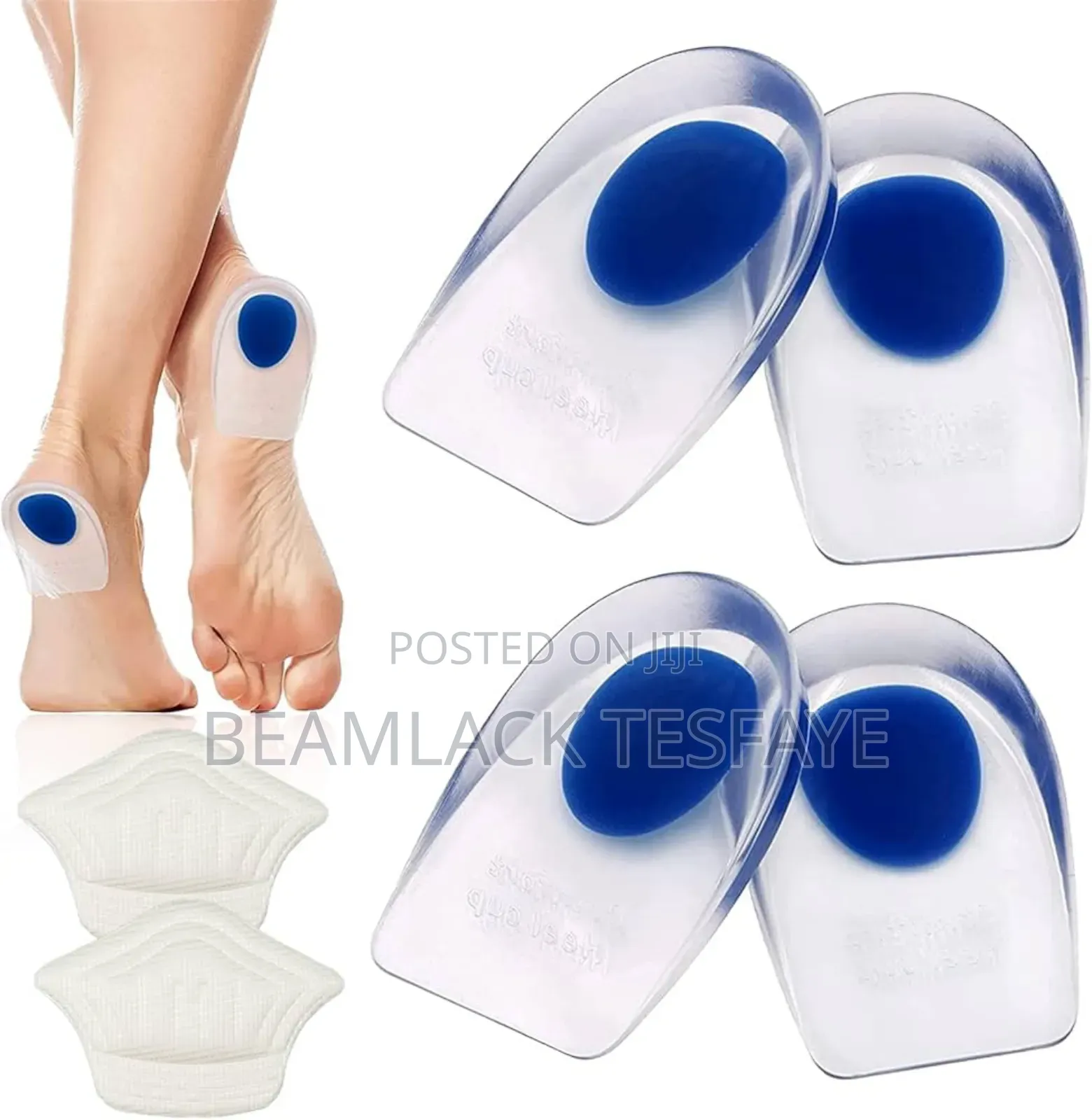 Silicone Gel Heel Cup Pad