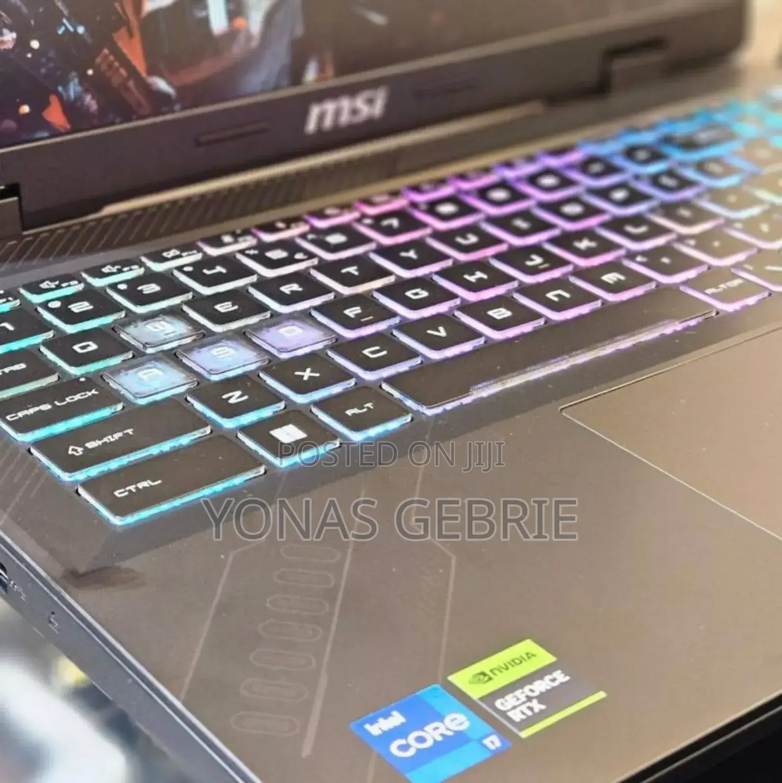 New Laptop MSI Crosshair 17 16GB Intel Core I7 SSD 1T
