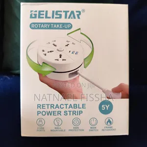 Gelistar Retractable Power Strip