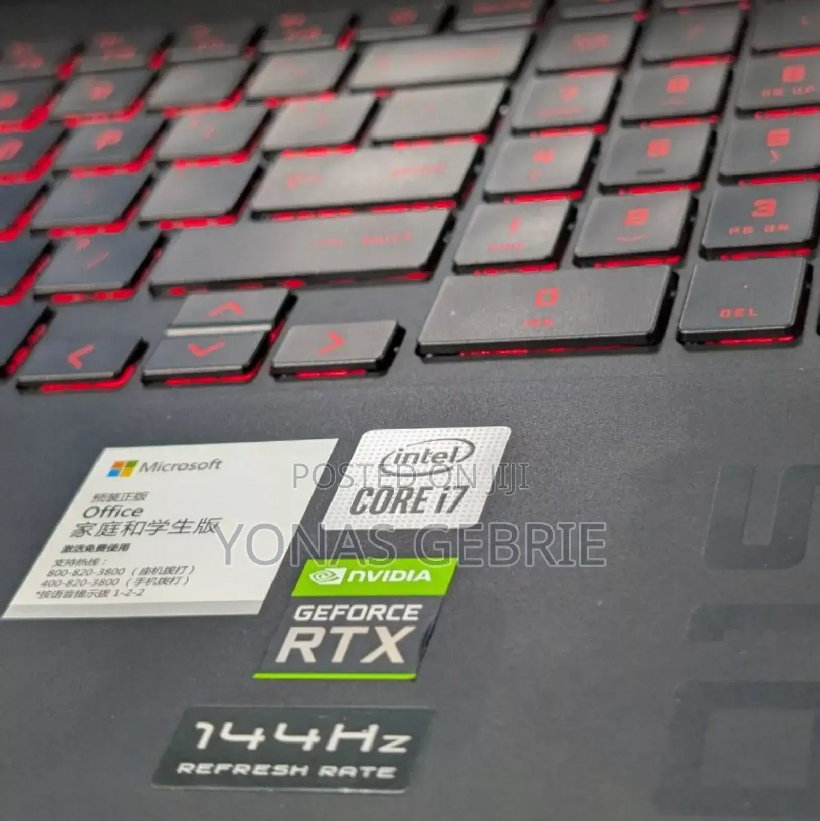 New Laptop HP Omen 15-Dh002nr 16GB Intel Core I7 SSD 1T