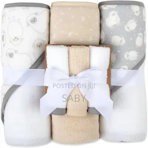 Piece Hooded Towel, 3 Piece Washcloths
3ፎጣ 3መጠራረግያ