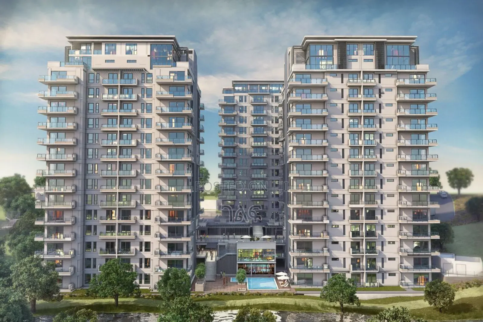 Furnished 3bdrm Apartment in Luxury Apartment for sale