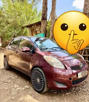 Toyota Yaris 2010 Burgundy