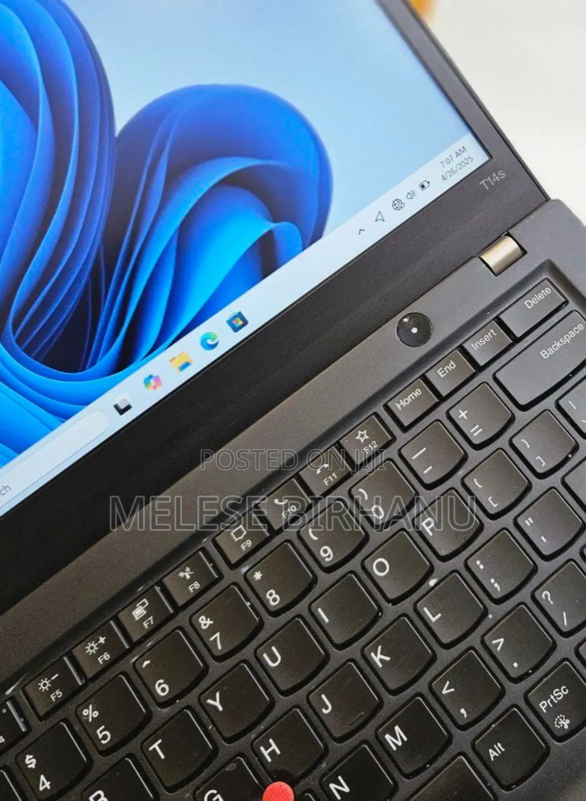 New Laptop Lenovo ThinkPad T14s G4 32GB Intel Core I7 SSD 512GB