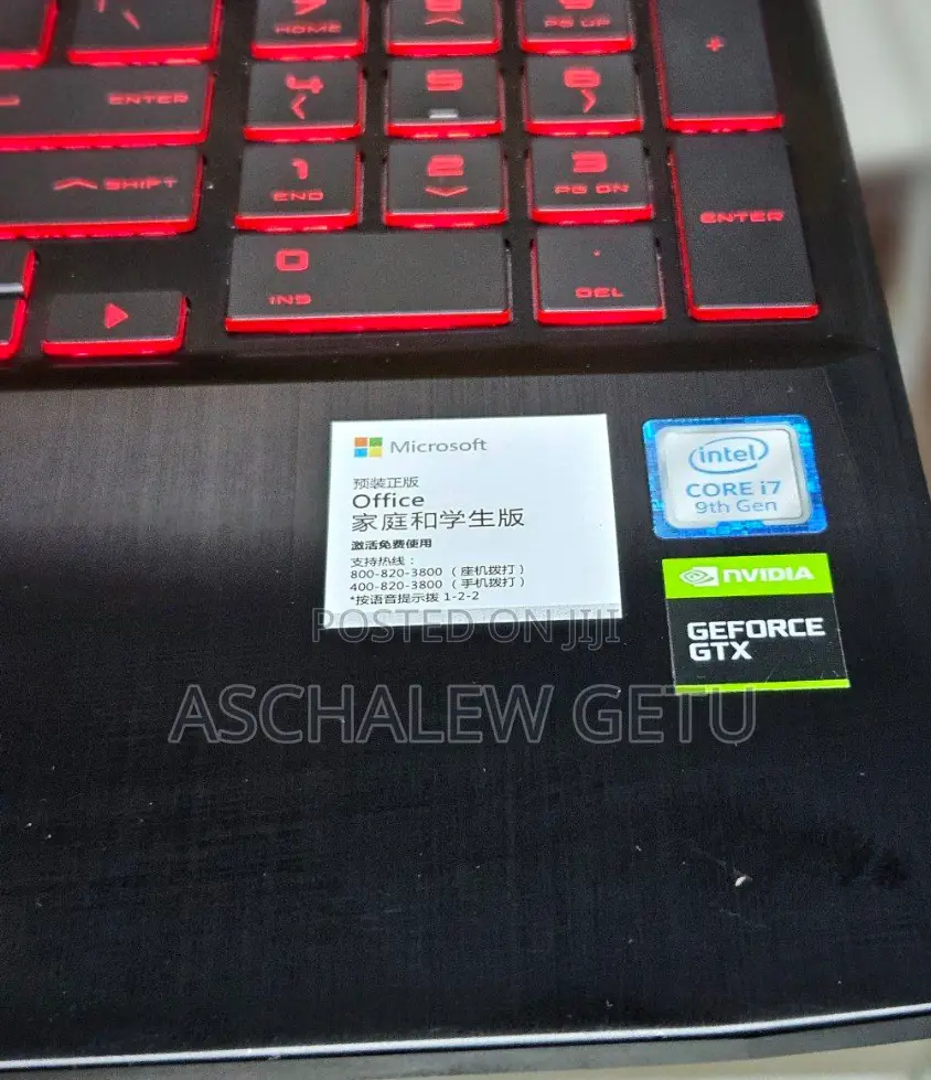 New Laptop HP Omen X 16GB Intel Core I7 SSD 512GB