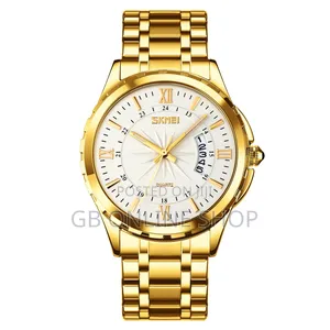 Skmei 9069 Men Waterproof Quartz Metal Analog Watch