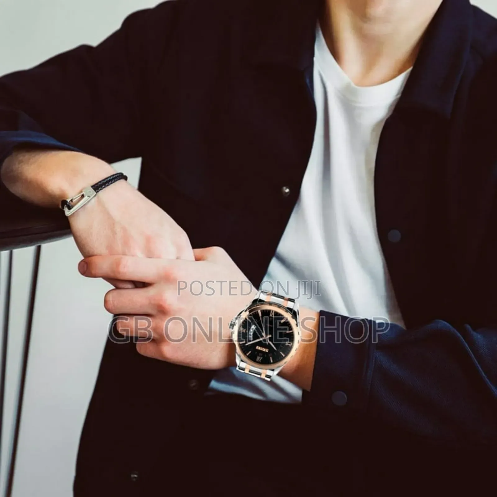 Skmei 9069 Men Waterproof Quartz Metal Analog Watch