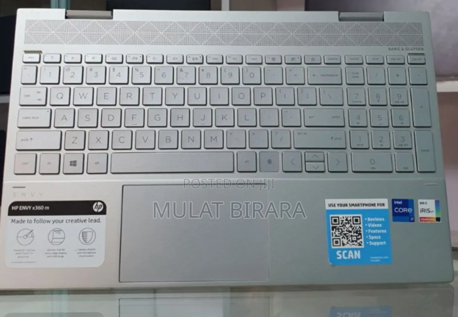 New Laptop HP Envy X360 16GB Intel Core I7 SSD 512GB