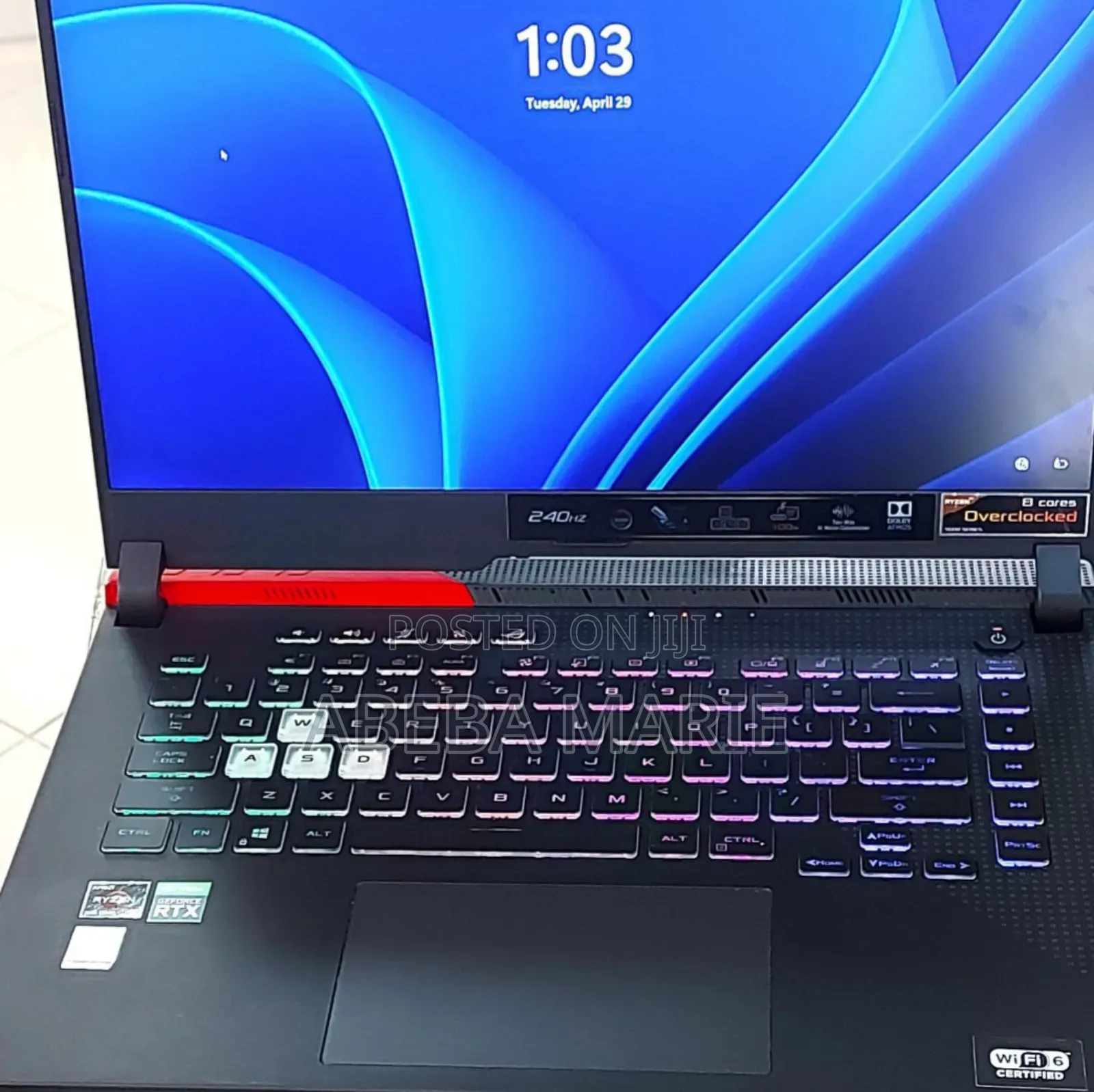 New Laptop Asus ROG Strix G15 16GB AMD Ryzen 9 SSD 512GB