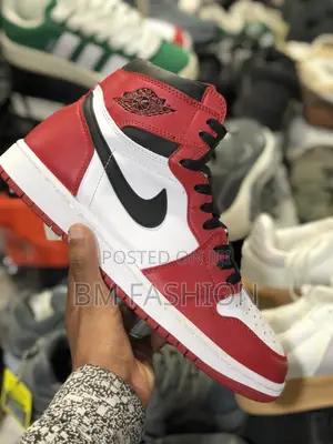 Jordan 1 Red X White Master Quality