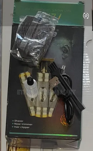3-in-1 Kit Hair Trimmer Hair Clipper ,Shaver, Nose Trimmer የፀጉር መቁረጫ