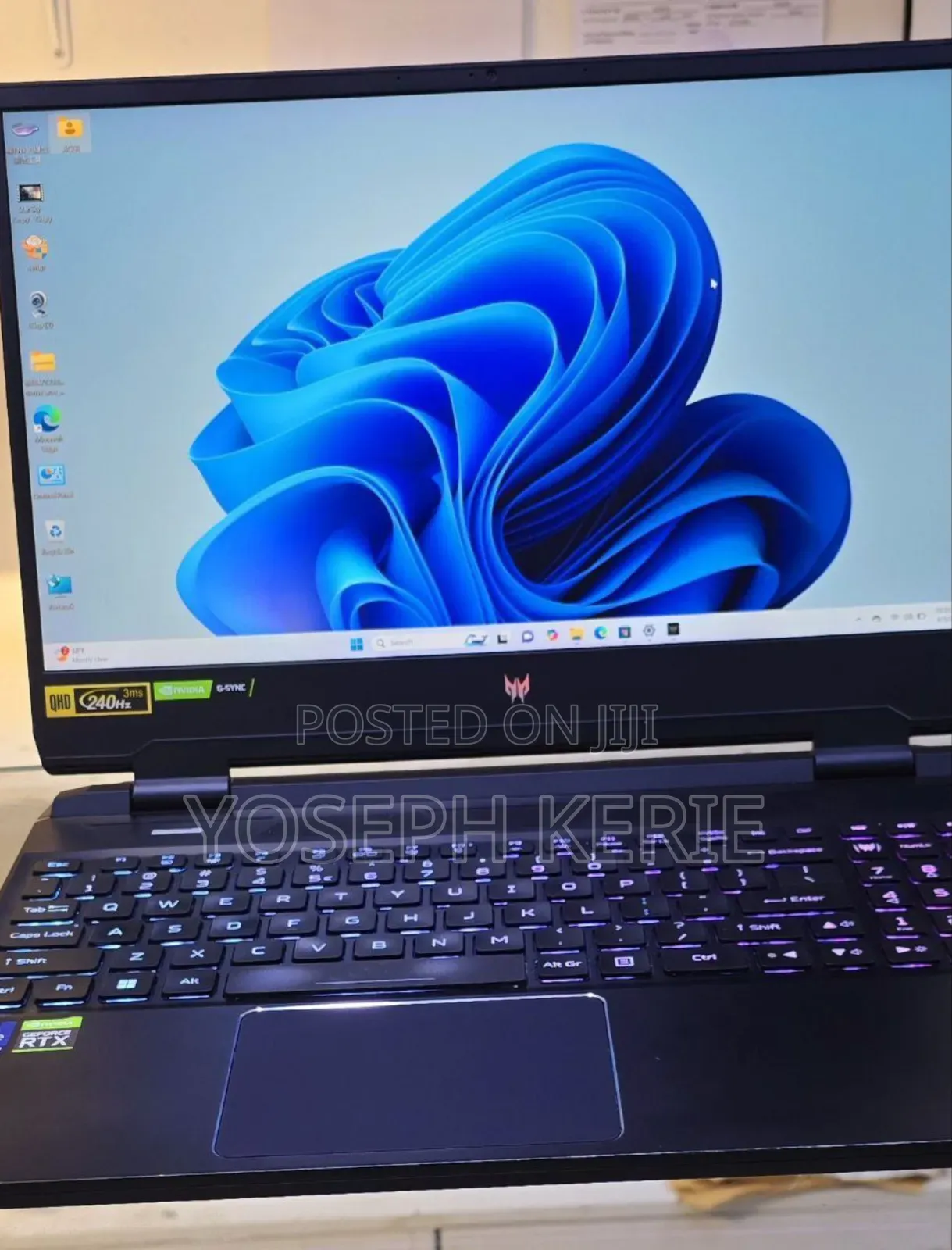 New Laptop Acer Predator 15 16GB Intel Core I9 SSD 1T