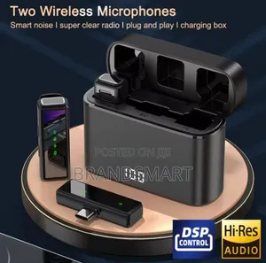 Lavalier Noise Reduction Dual Mic With 50 Meter Range