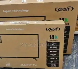 Orbit 43"Inch Tv Smart Uhd Android 14.0 Nwe 2025 Tv